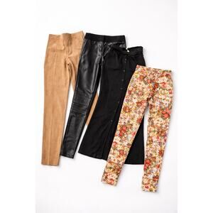 ZARA Faux Leather Moto Pants + 3 Piece Zara Asos Bundle Size S / 4 / 5 / 6